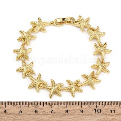 Messing Link Armbänder für Frauen&nbsp;BJEW-H209-01A-G