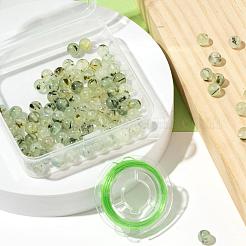 DIY natürliche Prehnit Perlen Schmuckset machen&nbsp;DIY-LS0002-71