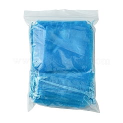 50 pz sacchetti in organza per gioielli sacchetti portaoggetti bomboniere matrimonio festa coulisse in rete regalo&nbsp;OP-FS0001-05F