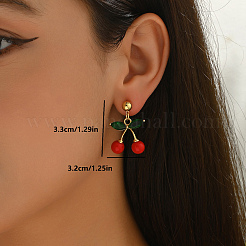 Esmalte de latón colgante pendientes&nbsp;XF3757-3