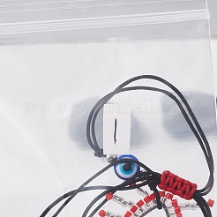 Set di braccialetti a maglie con perline di semi di vetro 2 pz 2 colori occhio di cavallo&nbsp;BJEW-MZ00074