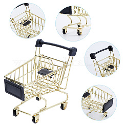 Decorazioni per espositori di carrelli da supermercato in ferro&nbsp;DJEW-WH0042-139G