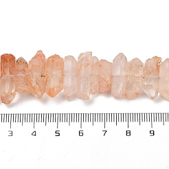 Crackle naturale perle di quarzo fili&nbsp;G-R012-B06-01