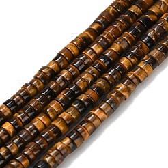Natürlichen Tigerauge Perlen Stränge&nbsp;G-Z110-A34-2x4mm-02