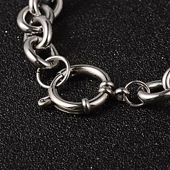 Anlaufgeschützte Ankerkettenarmbänder aus Edelstahl 304&nbsp;BJEW-H477-03