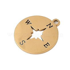Ionenplattierung (IP) 304 Edelstahlanhänger&nbsp;STAS-T044-236G-01