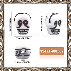 400 Stück Halloween-Harzperlen&nbsp;FIND-SC0011-65