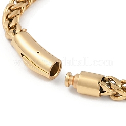 Bracelets en chaîne de blé en acier inoxydable 304&nbsp;LS-STAS-L692-001G