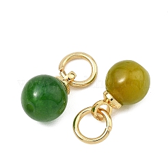 Gefärbte natürliche Myanmar-Jade-Anhänger&nbsp;PALLOY-JF05589