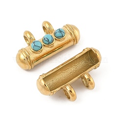 Pendentifs de turquoise synthétique&nbsp;STAS-P380-65G-01