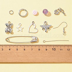 Kit per la creazione di orecchini con spilla da balia fai da te&nbsp;DIY-FS0004-32