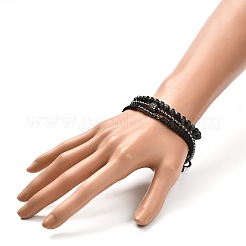Natürliche Tigerauge-Armbänder für Männer und Frauen&nbsp;BJEW-JB06737