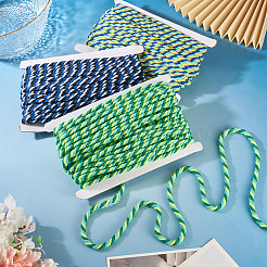 Cordon polyester macramé torsadé 60 brins&nbsp;OCOR-TA0003-48C