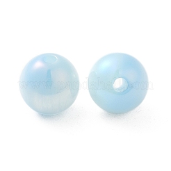 Perle di resina opaca iridescente&nbsp;RESI-Z015-01B-09