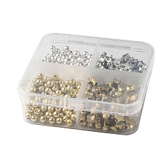 500 Stück 4-teilige Distanzperlen aus Eisen&nbsp;DIY-YW0006-96