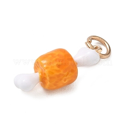 Alliage avec pendentifs en émail&nbsp;AL-CBAE186-01G-05