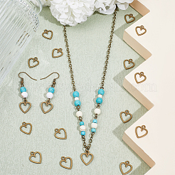 100pcs breloques en alliage de style tibétain&nbsp;FIND-SC0012-39AB