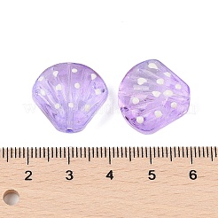 Perles en verre transparentes&nbsp;GLAA-B024-02F