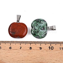 Pendentifs en pierre naturelle & synthétique mixte&nbsp;G-N344-20P