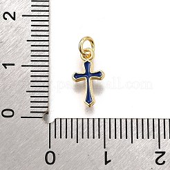 Messing Emaille Anhänger / charms&nbsp;KK-C106-04G-06