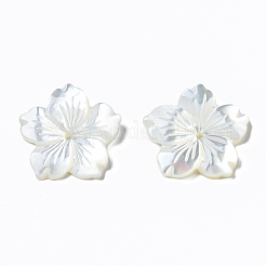 Coquille de nacre blanche naturelle&nbsp;SSHEL-T014-42C