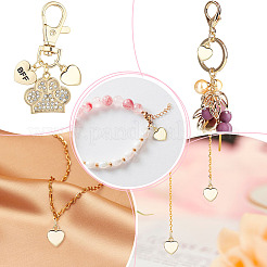 12 Stück Messing Charms&nbsp;KK-GO0002-22