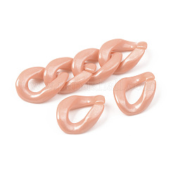 Opake Acryl Verknüpfung Ringe&nbsp;LS-OACR-S038-003A-06
