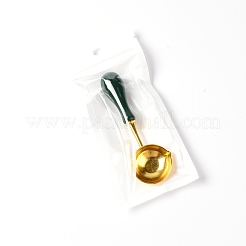 Cuillère de fusion de cachet de cire en laiton&nbsp;TOOL-WH0134-10