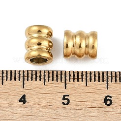 Ionenplattierung (IP) 202 Edelstahlperlen&nbsp;STAS-Q336-15G