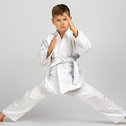 Ceinture de taekwondo en polyester&nbsp;AJEW-WH0410-238A