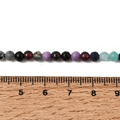 Naturali e sintetici misti perline pietra preziosa fili&nbsp;GG-CBAA998-A01-4mm