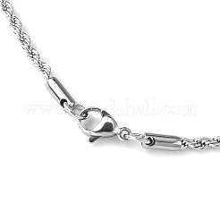 Collane in acciaio inossidabile 304 anti-ossidazione&nbsp;X-NJEW-H005