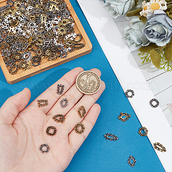 44 Stück 22 Arten Legierungs-Cabochons&nbsp;FIND-OC0004-12