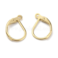 Ottone risultati leverback orecchino&nbsp;X-KK-O131-09G