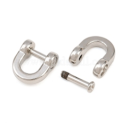 Anello a D staccabile a ferro di cavallo in lega&nbsp;AL-CBA9266-01P
