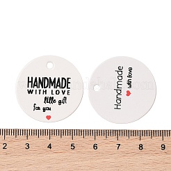 100 x Geschenkanhänger aus Papier mit aufgedrucktem Wort&nbsp;CDIS-H007-03B