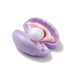 Meerestier-Cabochons aus undurchsichtigem Kunstharz mit Meeresmotiv&nbsp;LS-RESI-D071-01A