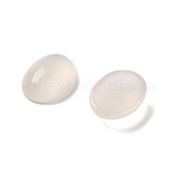 Natürlicher weißer Achat Cabochon&nbsp;G-G145-01B-21