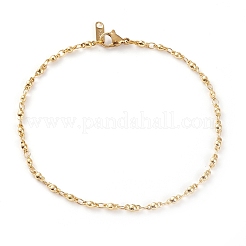 Pulsera de cadena de eslabones de latón&nbsp;SJEW-JS01167