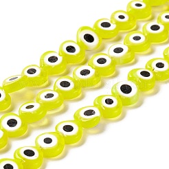 Fatti a mano in vetro murano male occhio fili di perline&nbsp;LAMP-F023-B02