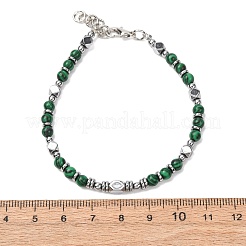 Verstellbare Armbänder aus 304 Edelstahl mit Edelsteinperlen&nbsp;FS-WG23DE2-06
