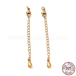 925 rallonges de chaîne en argent sterling&nbsp;STER-D036-40AG