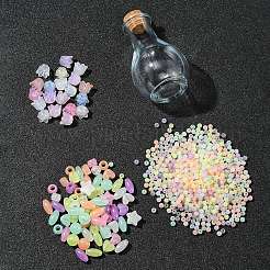 Kit fai da te per bottiglie dei desideri con perline acriliche luminose&nbsp;DIY-FS0007-58
