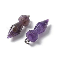Pendentifs en pierres précieuses mixtes naturels et synthétiques&nbsp;G-C187-03