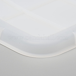 Rechteckiger Griff Essteller Silikonformen&nbsp;DIY-L021-59