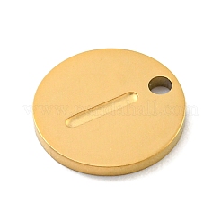 Ionenplattierung (IP) 304 Edelstahlanhänger&nbsp;FIND-M017-02G-I