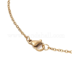 Colgante de cuarzo rosa natural con forma de calabaza y cuentas redondas&nbsp;NJEW-JN05656-01