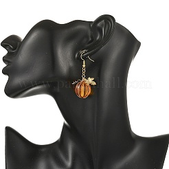 Pendientes colgantes de acero inoxidable 304 y acrílico transparente&nbsp;EJEW-TA00828