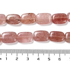 Natürlichen Erdbeere Quarzperlen Stränge&nbsp;G-K357-D12-01