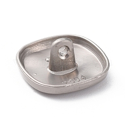 Legierung Ösenknöpfe&nbsp;BUTT-WH0014-19B